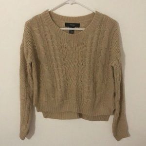 Brown Knit Sweater